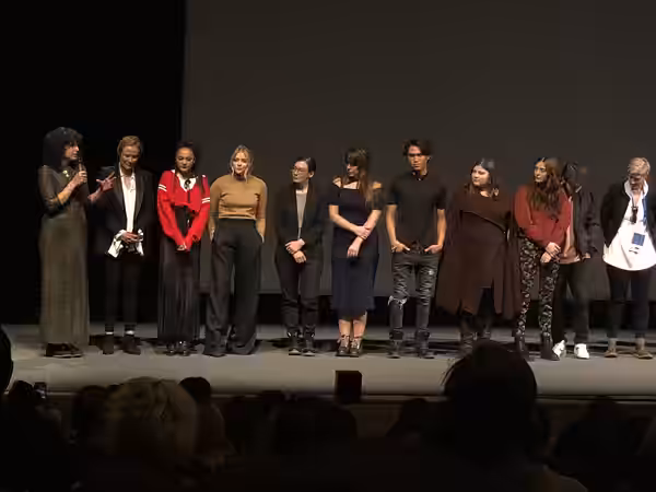 Cast of "The Miseducation of Cameron Post" at 2018 Sundance Film Festival.
