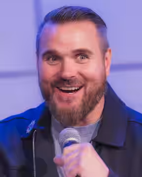 Joel Crawford at MultiCon 2026 in Los Angeles, California