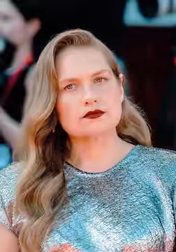 Merritt Wever attends the "Primetime" Screening during the 83rd Venice International Film Festival at Sala Grande on September 05, 2026 in Venice, Italy.