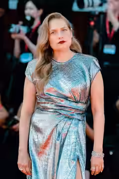 Merritt Wever attends the "Primetime" Screening during the 83rd Venice International Film Festival at Sala Grande on September 05, 2026 in Venice, Italy.