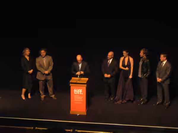 The director, producers and cast of The Informant! (2009)