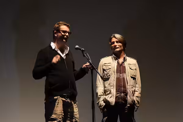 Nicolas Winding Refn and Mads Mikkelsen. I last saw Mikkelsen as Le Chiffre in "Casino Royale"; he also plays Igor Stravinsky in this year's "Coco Chanel and Ig (2009)
