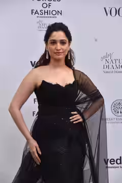 Indian film actress Tamannaah Bhatia at the Vogue Force of Fashion event in November 2022