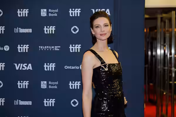 Caitriona Balfe at the 2024 Toronto International Film Festival (TIFF) for the movie The Cut.