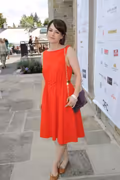 Emily Hampshire. The Canadian Film Centre (CFC) Annual BBQ was held on Sept. 9, 2012 in Toronto, Ontario in celebration of Canadian Talent at the 2012 Toronto I