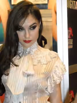Sasha Grey in AVN Adult Entertainment Expo 2009.