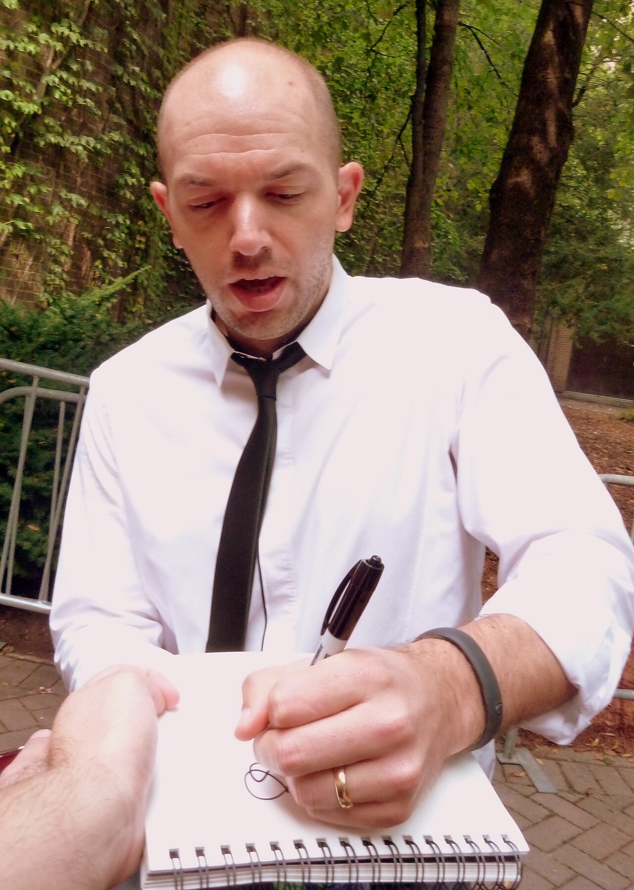 Cameo by Paul Scheer at the premiere of Girl Most Likely, Toronto Film Festival 2012 He's not actually in the movie. The name of the movie changed from Imogene 