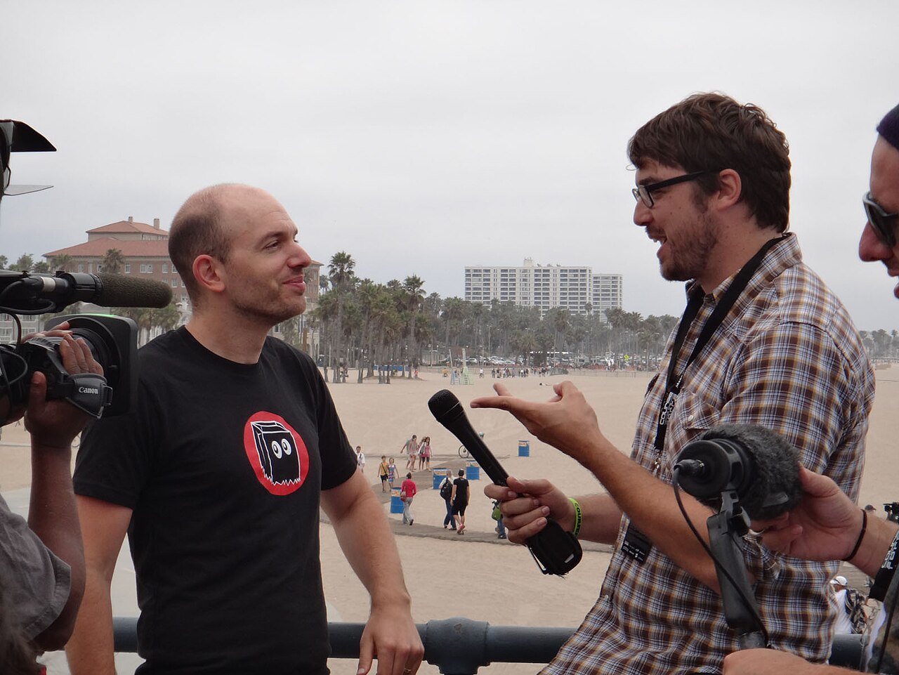 Course of the Force 2012 - Paul Scheer being interviewed