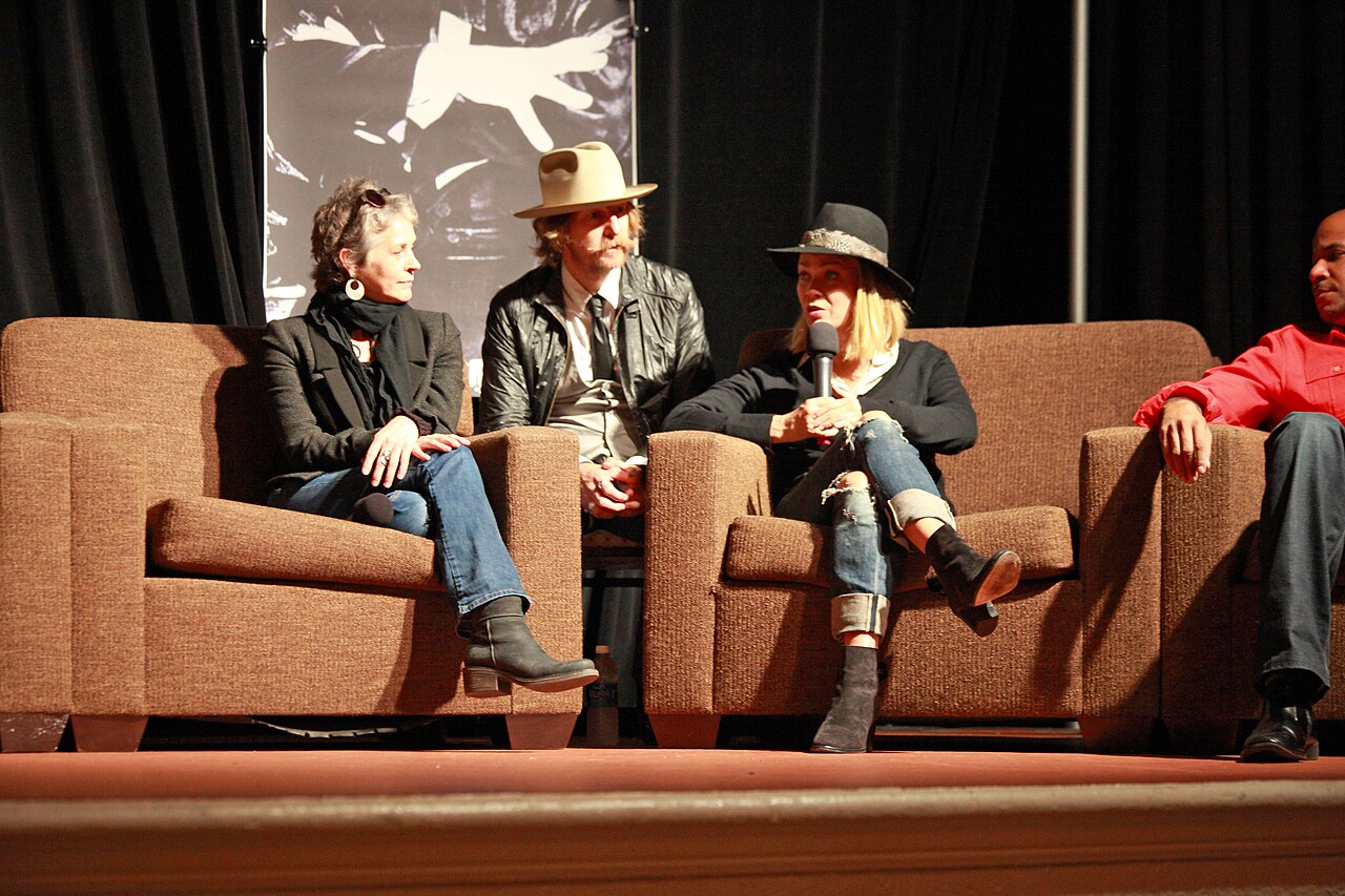 Melissa McBride ("Carol"), Laurie Holden ("Laurie") and Lew Temple ("Axel") from "The Walking Dead" at Spooky Empire's Ultimate Horror Weekend 2014 held in Orla