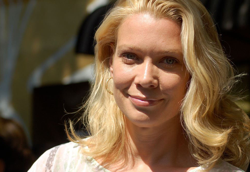 Laurie Holden at a ceremony for Gale Anne Hurd to receive a star on the Hollywood Walk of Fame. (2012)
