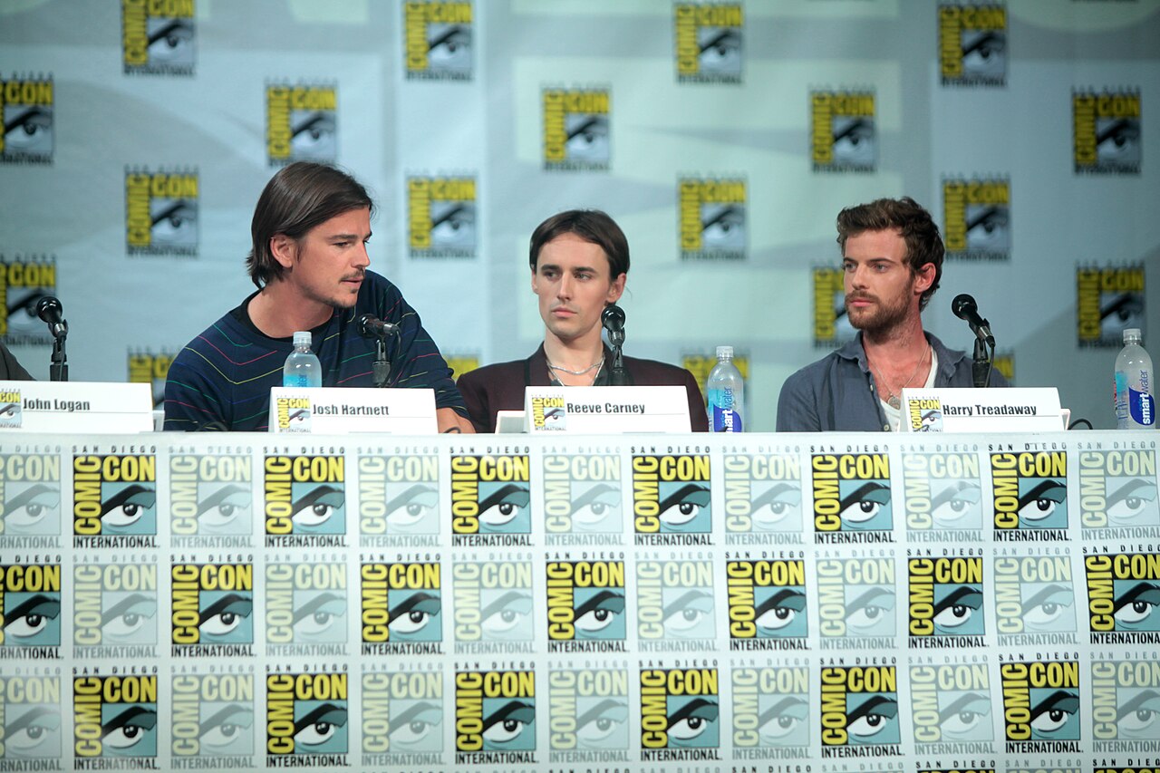Josh Hartnett speaking at the 2014 San Diego Comic Con International, for "Penny Dreadful", at the San Diego Convention Center in San Diego, California. Please 