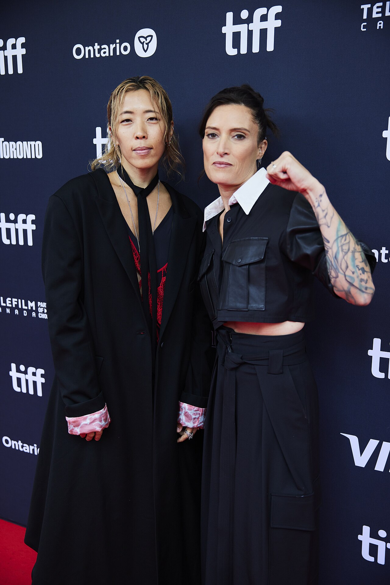 Rina Yang and Rachel Morrison, director, at the 2024 Toronto International Film Festival (TIFF) in Toronto, Canada