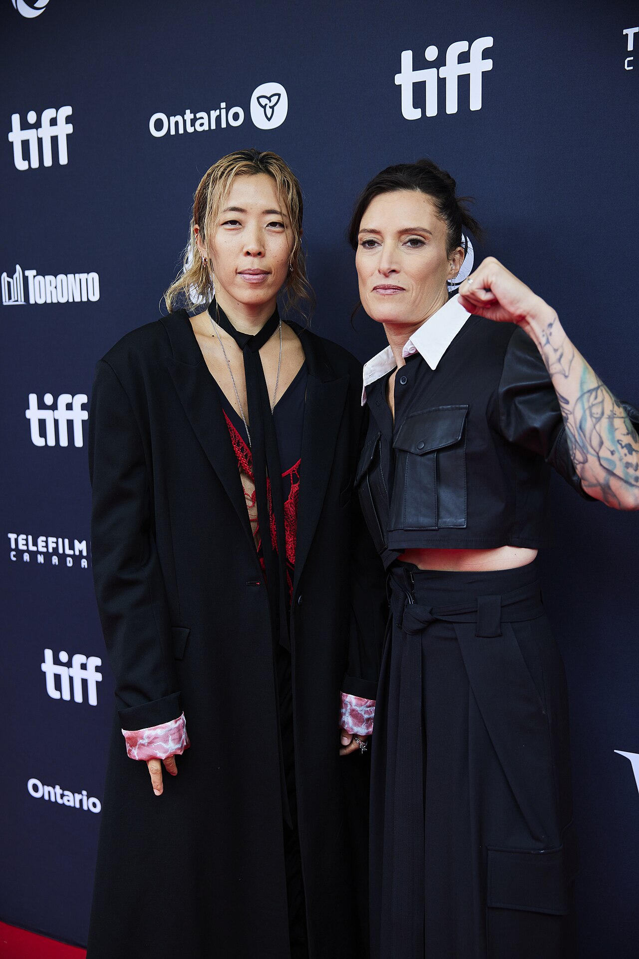 Rina Yang and Rachel Morrison, director, at the 2024 Toronto International Film Festival (TIFF) in Toronto, Canada