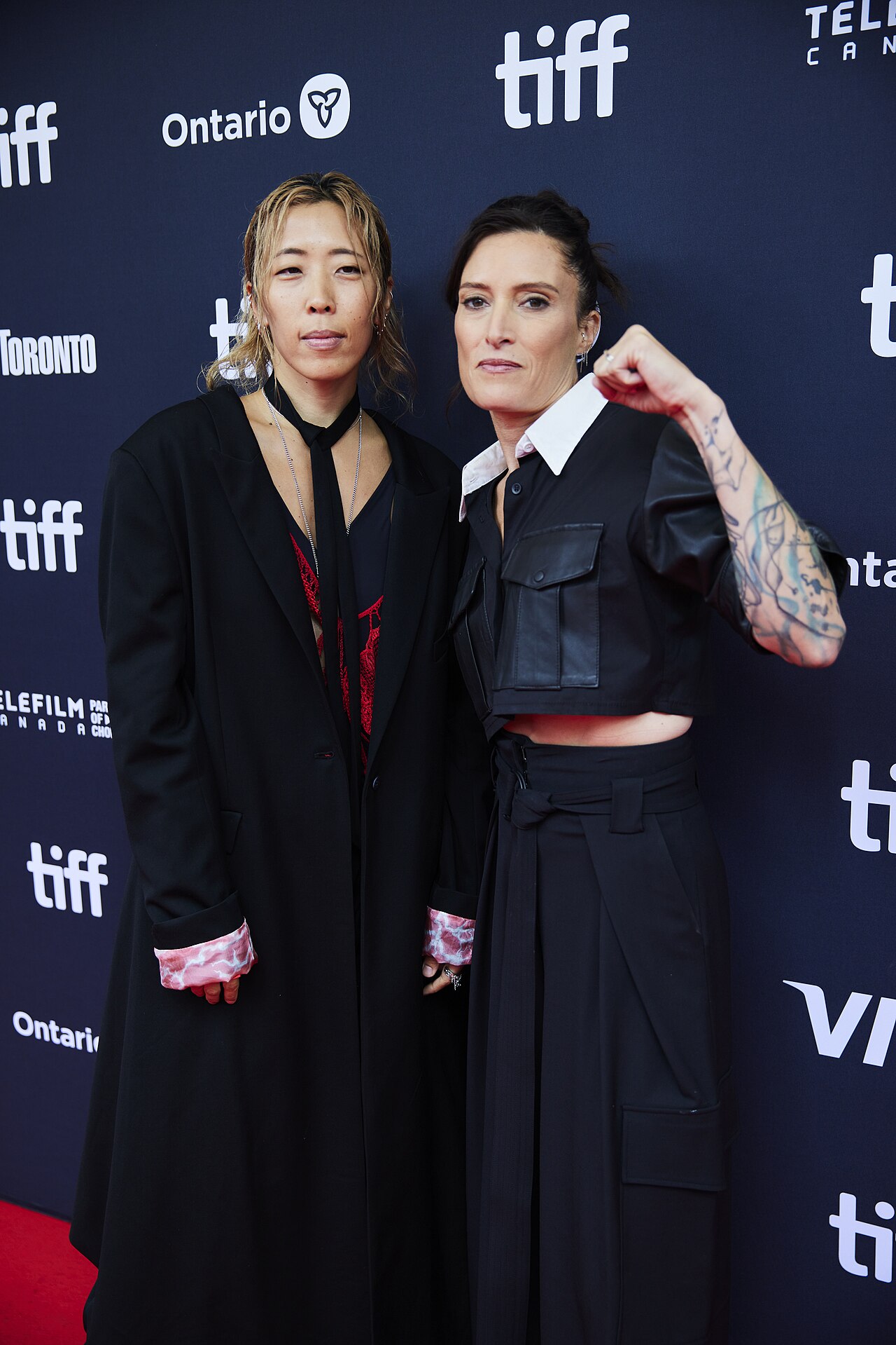 Rina Yang and Rachel Morrison, director, at the 2024 Toronto International Film Festival (TIFF) in Toronto, Canada