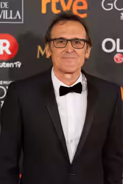 Alberto Iglesias at the 32nd Goya Awards, 2018.