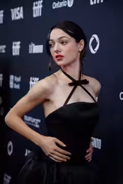Lily McInerny, actor, at the 2024 Toronto International Film Festival (TIFF) for the movie Bonjour Tristesse.