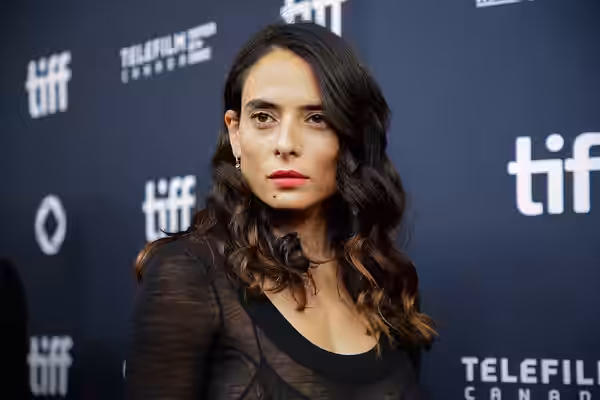 Nailia Harzoune, actor, at the 2024 Toronto International Film Festival (TIFF) for the movie Bonjour Tristesse.