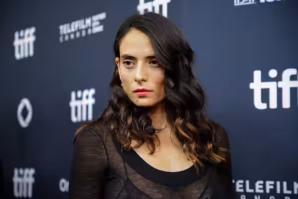 Nailia Harzoune, actor, at the 2024 Toronto International Film Festival (TIFF) for the movie Bonjour Tristesse.