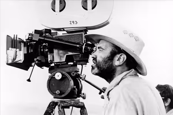 Terrence Malick shooting the film Days of Heaven (1978). (2013)