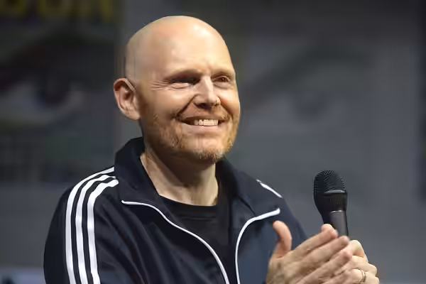 Bill Burr speaking at the 2018 San Diego Comic Con International, for "Better Call Saul", at the San Diego Convention Center in San Diego, California. Please at