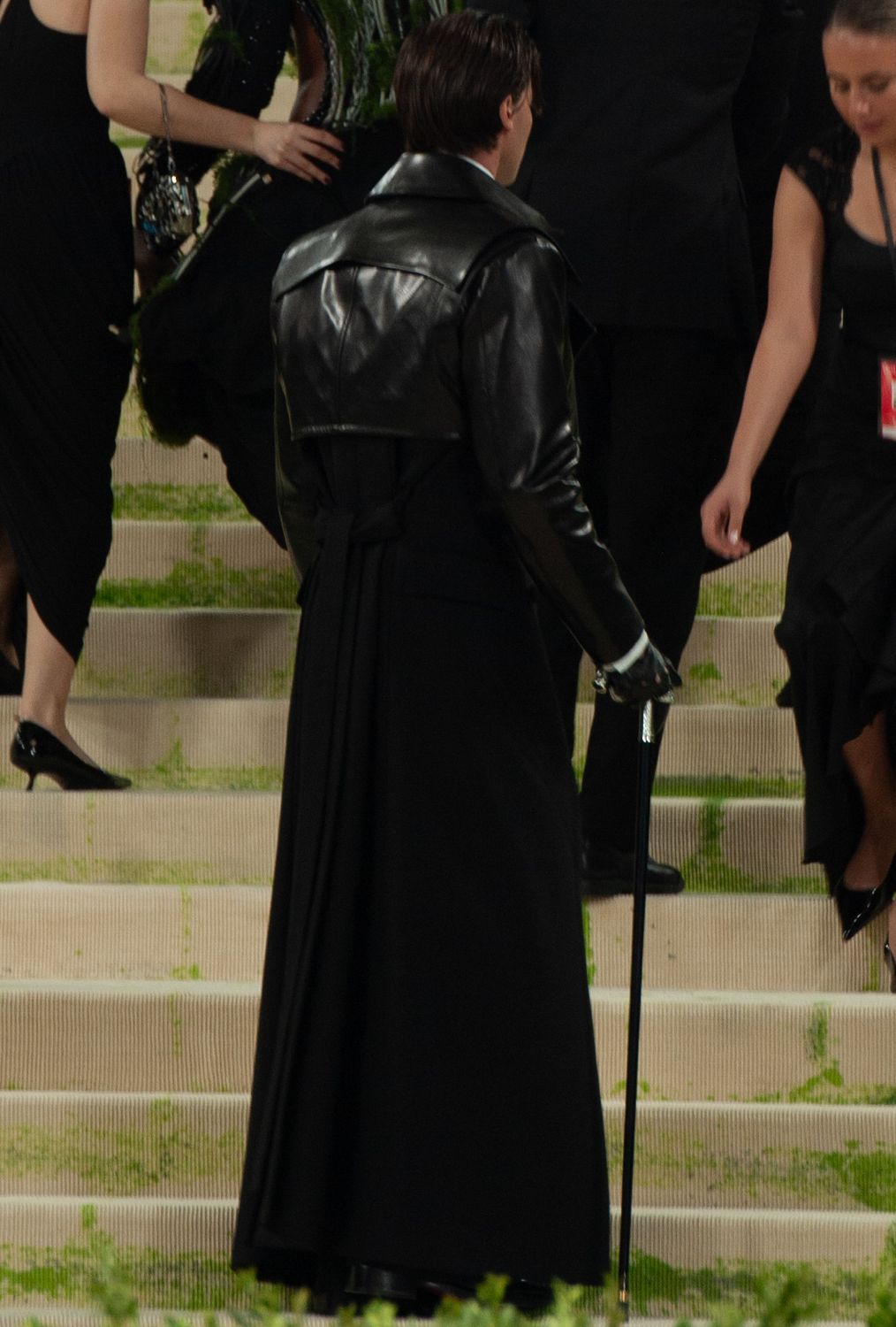 Patrick Schwarzenegger at the 2026 Met Gala, wearing fashion in theme of "Costume Art"