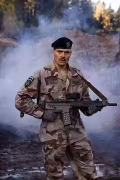 David Dencik in Björn Runges movie Mission 1325 (2012)