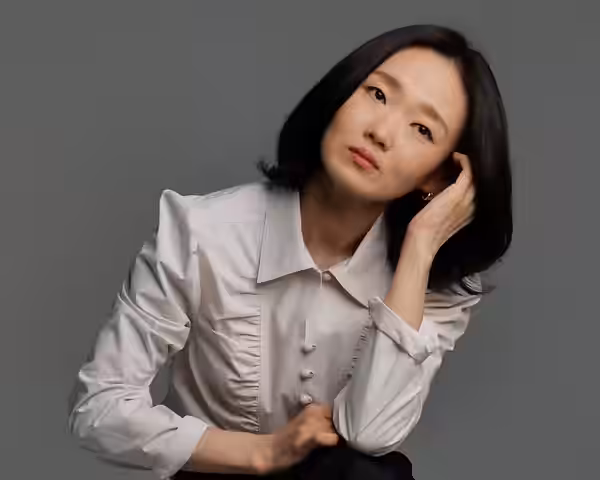 Actress Lee Bong-ryun in a photo shoot for Marie Claire Korea in 2021