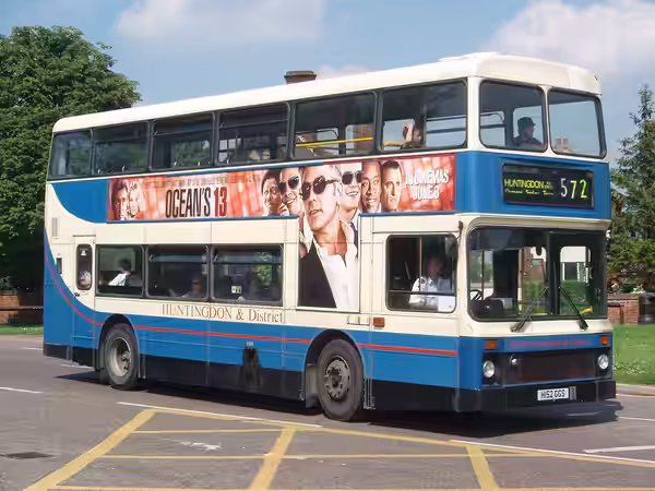 retro Uploadr 2007- H152GGS was new to BTS, Borehamwood and was one of 14 Northern Counties bodied Leyland Olympians purchased by this operator for London Trans