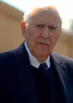 Carl Reiner speaking at a ceremony for Mel Brooks to receive a star on the Hollywood Walk of Fame. (2010)