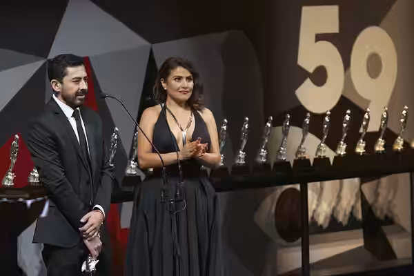 Martes 11 de julio de 2017. En el Palacio de Bellas Artes, se realizó la ceremonia número 59 de la entrega de Premios de la Academia Mexicana de Cinematografía,