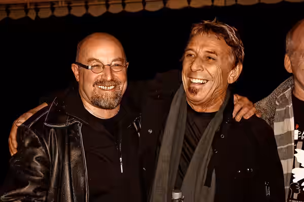 Iwan Bala and John Cale @ The Miner's Theatre, Ammanford. (2009)