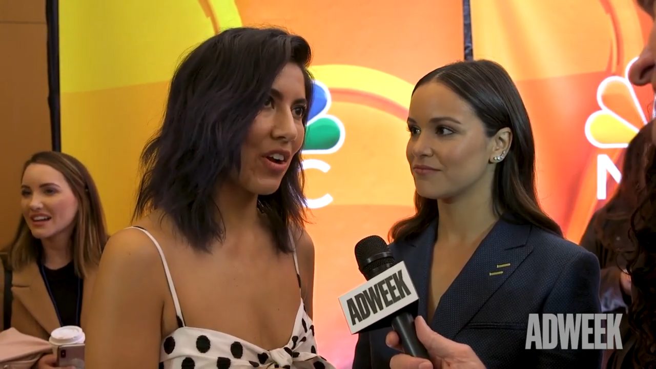 Stephanie Beatriz &amp; Melissa Fumero at NBC Upfront 2019