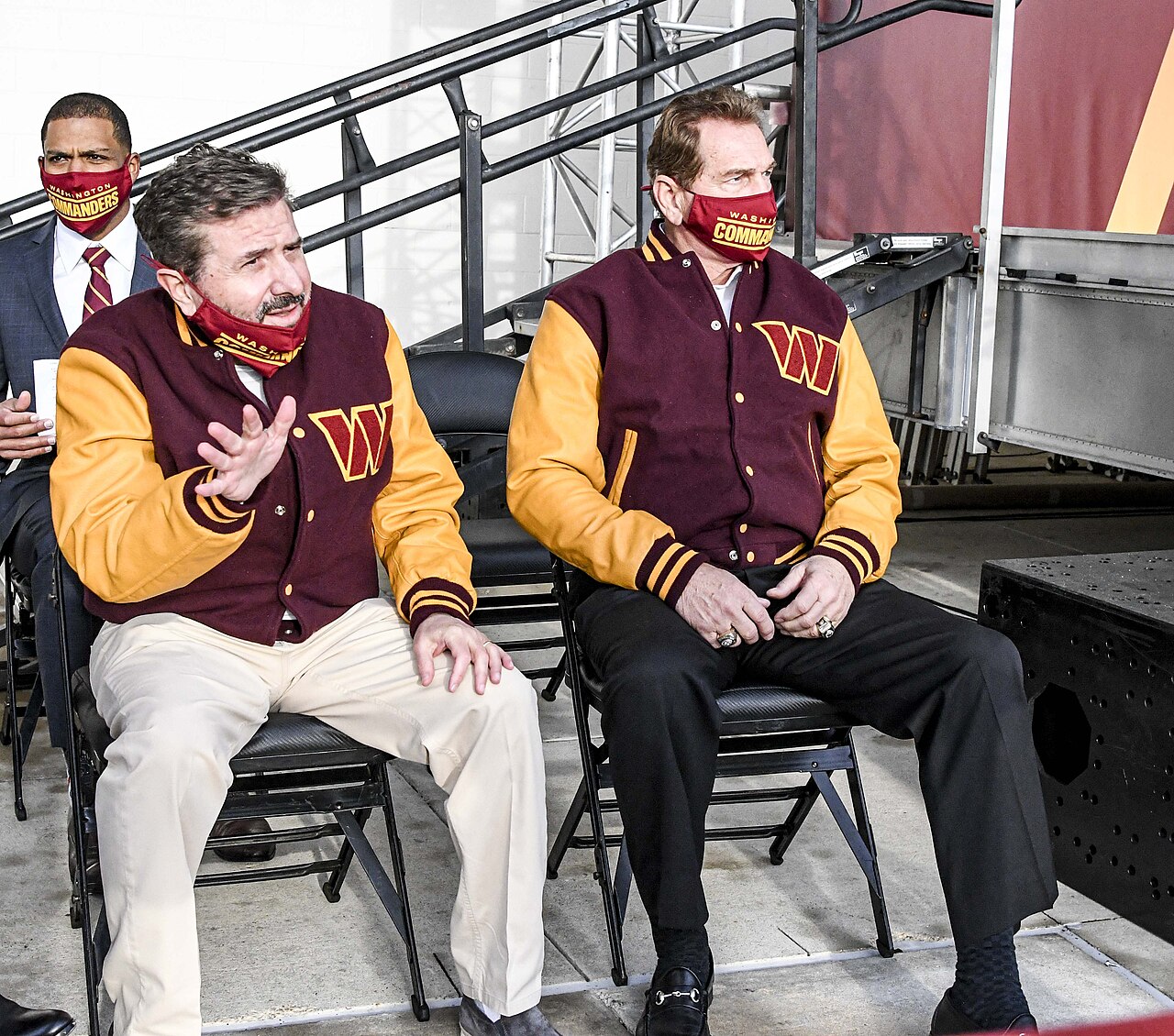 Washington Commanders team reveal from FedEx Field, Landover, Maryland, February 2nd, 2022 (Joe Glorioso - All-Pro Reels)