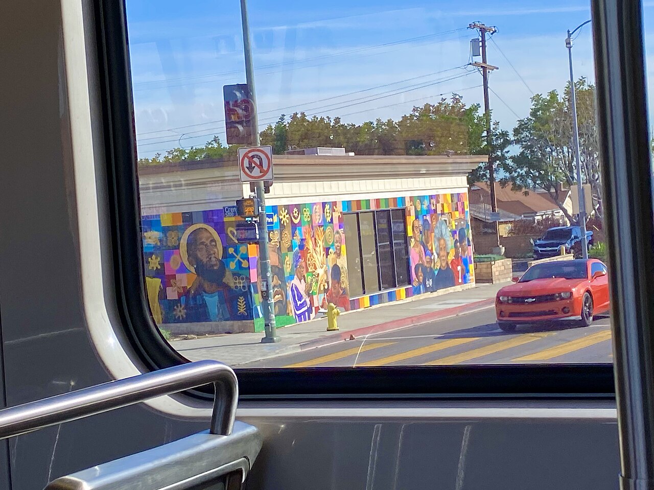 K Line Crenshaw Line on Thursday morning 2023-02-02