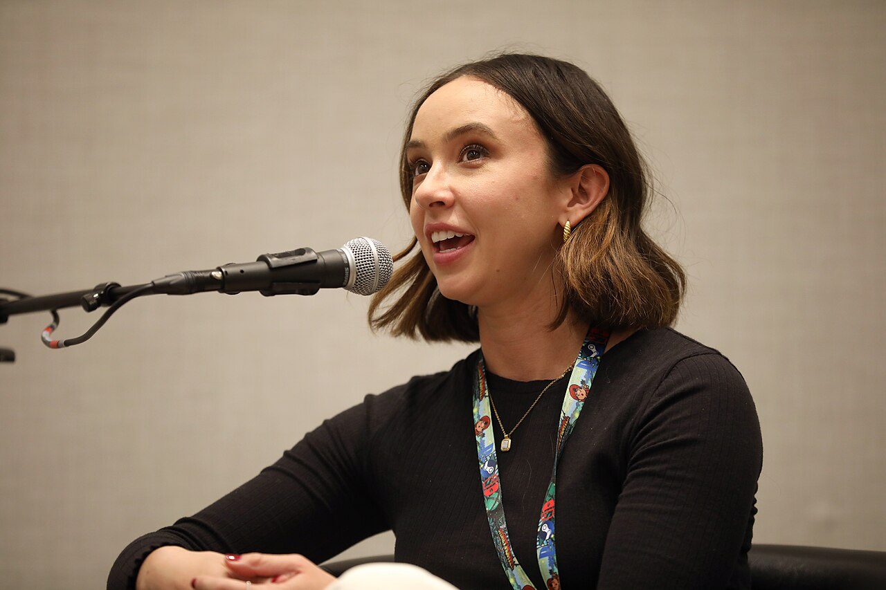 Britt Baron speaking with attendees at the 2024 Game On Expo at the Phoenix Convention Center in Phoenix, Arizona. Please attribute to Gage Skidmore if used els