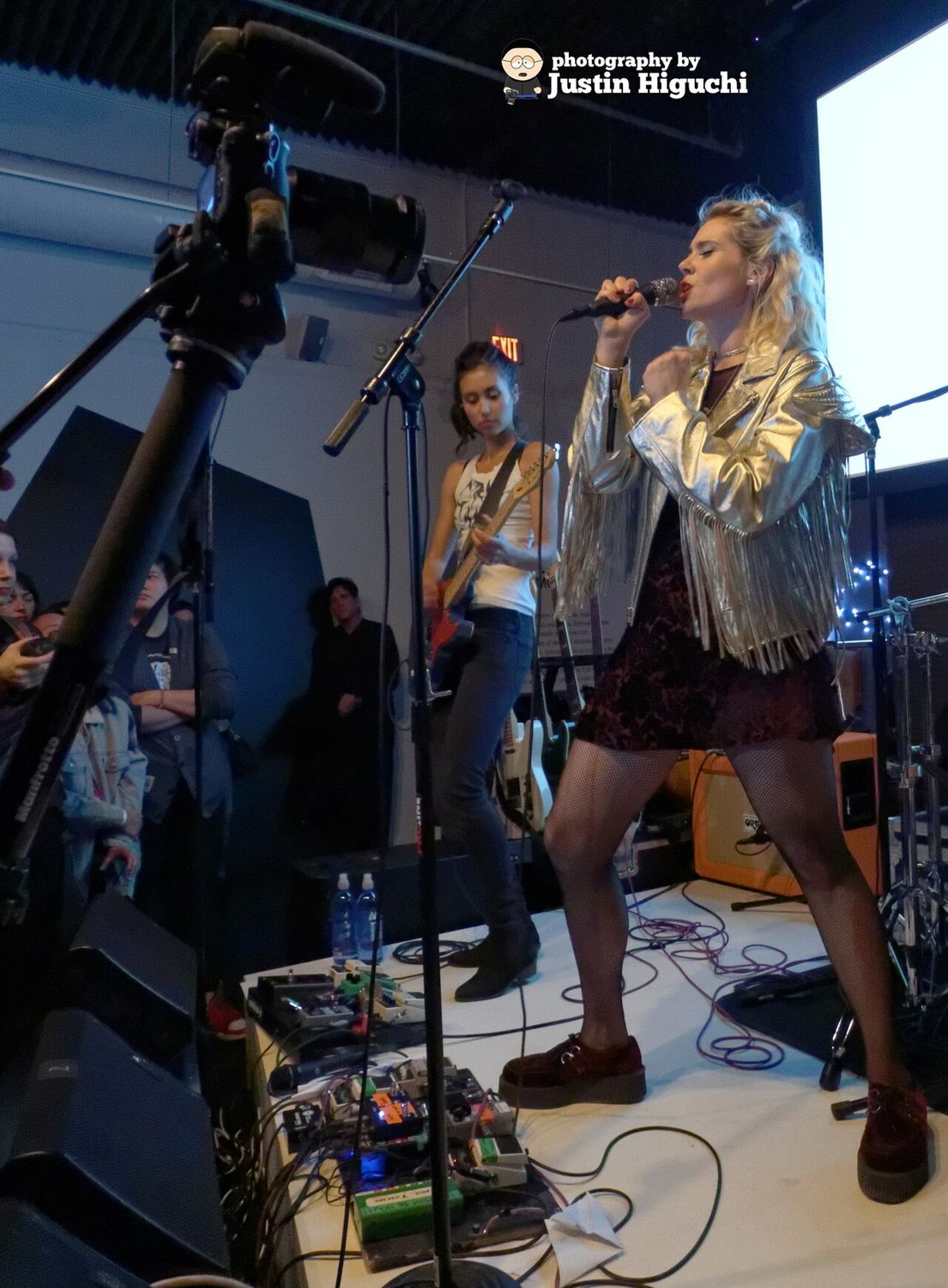Kate Nash performing live at Sonos Studio in Los Angeles California on Thursday December 18th, 2014. Kate performed as part of the Girl Gang TV Launch event. I 
