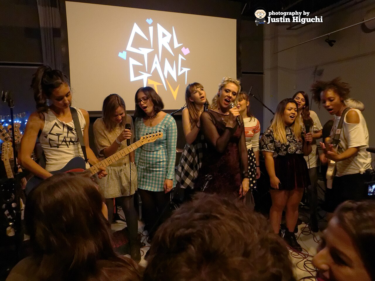 Kate Nash performing live at Sonos Studio in Los Angeles California on Thursday December 18th, 2014. Kate performed as part of the Girl Gang TV Launch event. I 