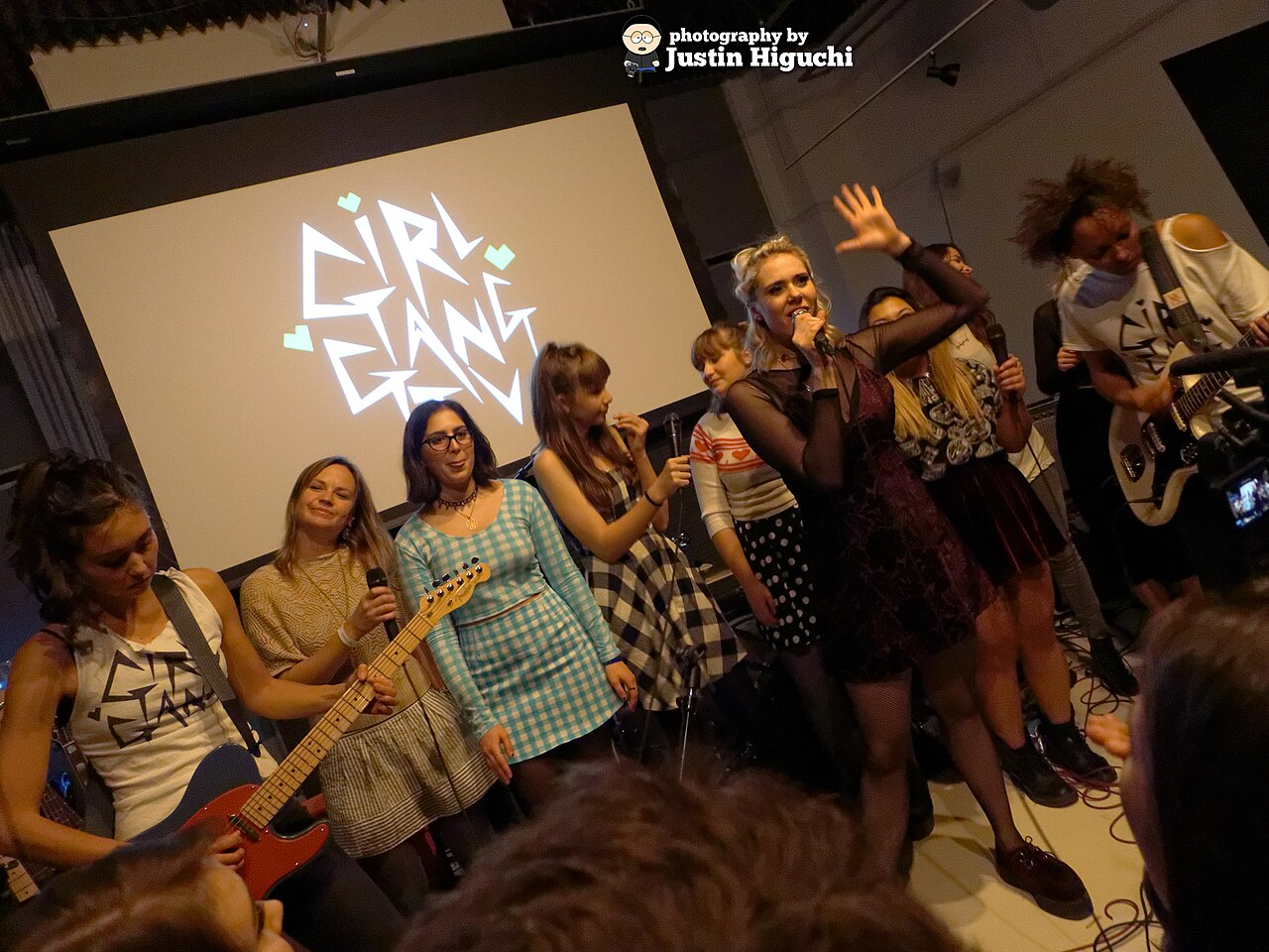 Kate Nash performing live at Sonos Studio in Los Angeles California on Thursday December 18th, 2014. Kate performed as part of the Girl Gang TV Launch event. I 