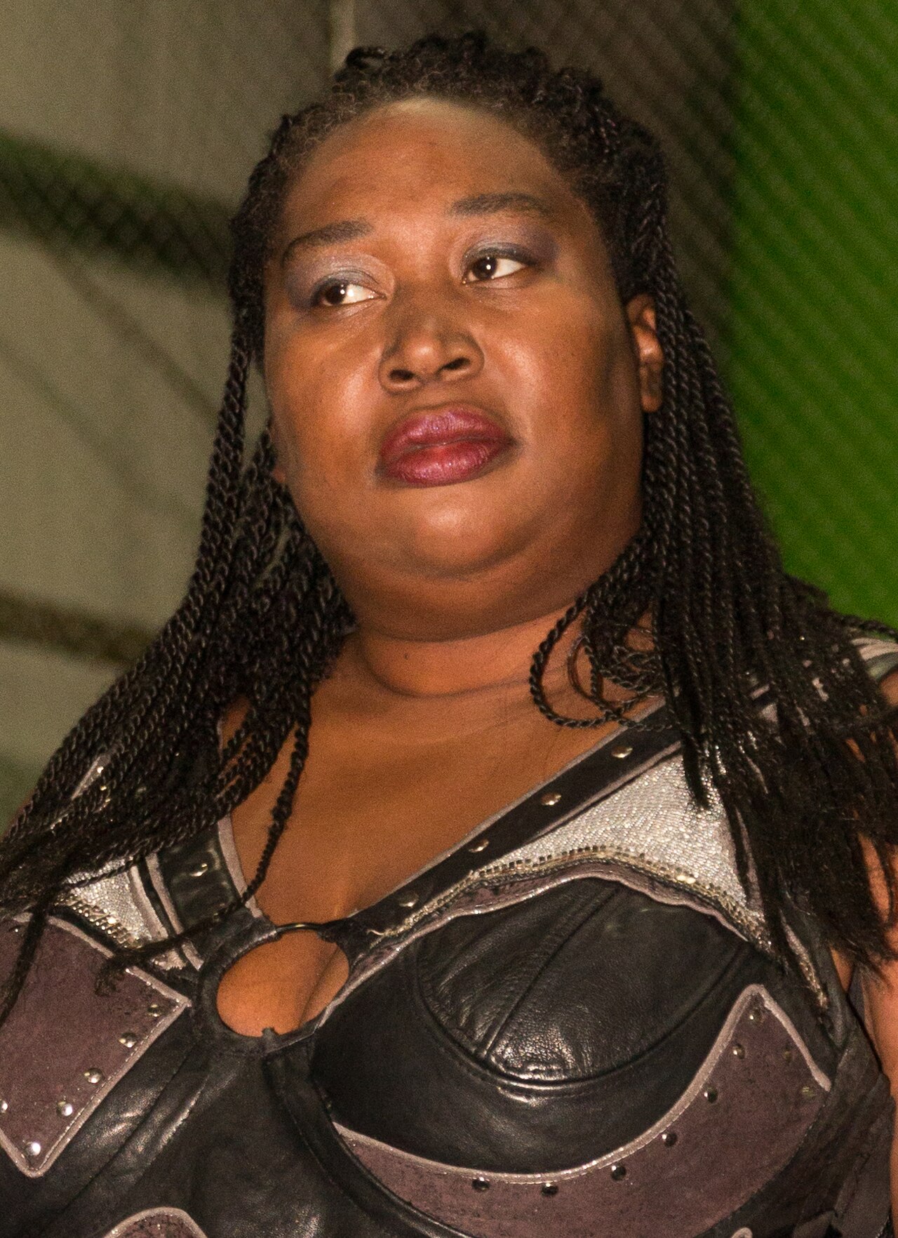 Professional wrestler Amazing Kong in the ring at Smash Wrestling's Canusa 2014 show