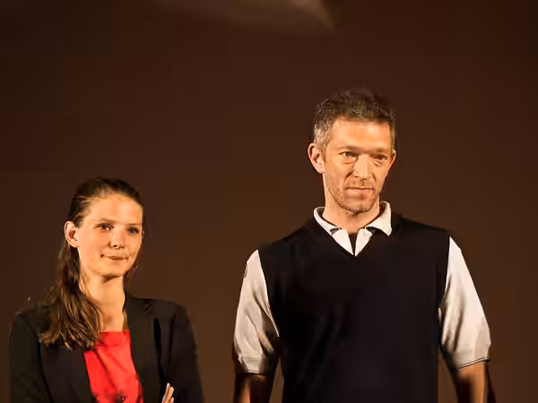 Joséphine Japy &amp; Vincent Cassel Festival Paris Cinéma 2011.