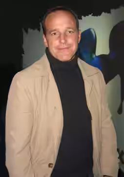 Actor Clark Gregg, at the November 30, 2010 launch party for the Disney video game Epic Mickey at the Times Square Disney Store in Manhattan. Gregg is married t