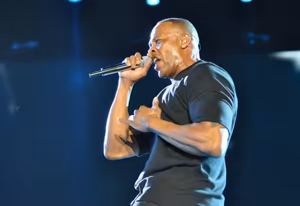 Dr.Dre at Coachella Valley Music and Arts Festival 2012