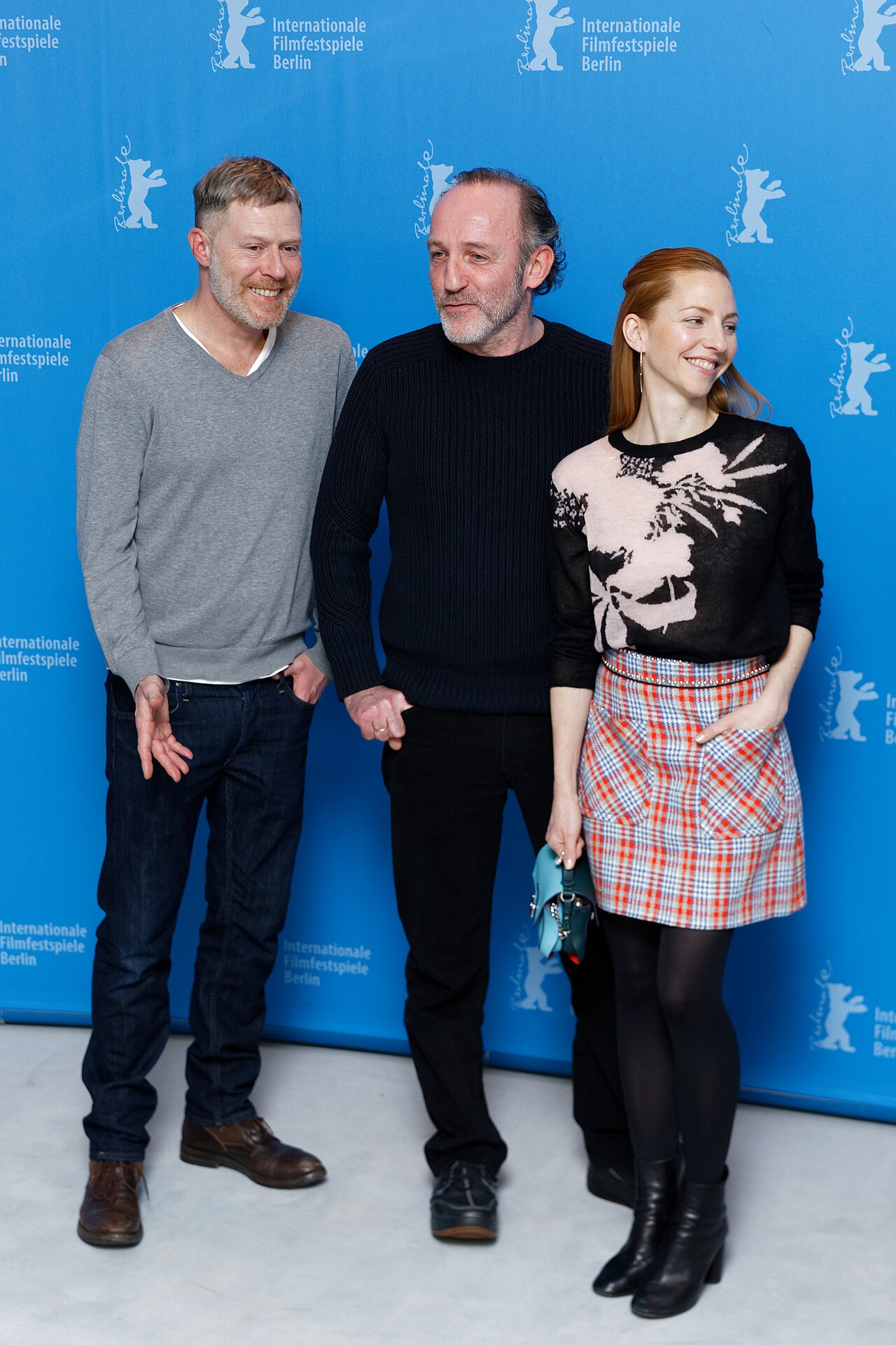 Cast beim Photo Call von Kongens Nei (The King's Choice) bei der Berlinale 2017: Andreas Lust (Schauspieler/Actor) Karl Markovics (Schauspieler/Actor) Katharina
