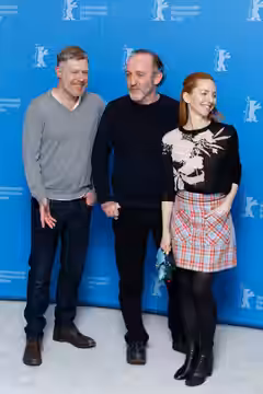 Cast beim Photo Call von Kongens Nei (The King's Choice) bei der Berlinale 2017: Andreas Lust (Schauspieler/Actor) Karl Markovics (Schauspieler/Actor) Katharina