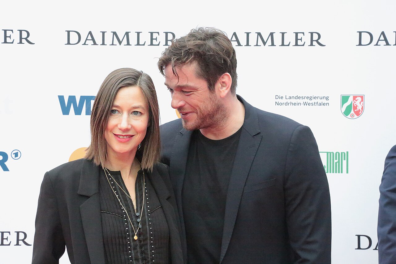 Johanna Wokalek und Ronald Zehrfeld beim Grimme-Preis 2018, am 13.04.2018 in Marl.