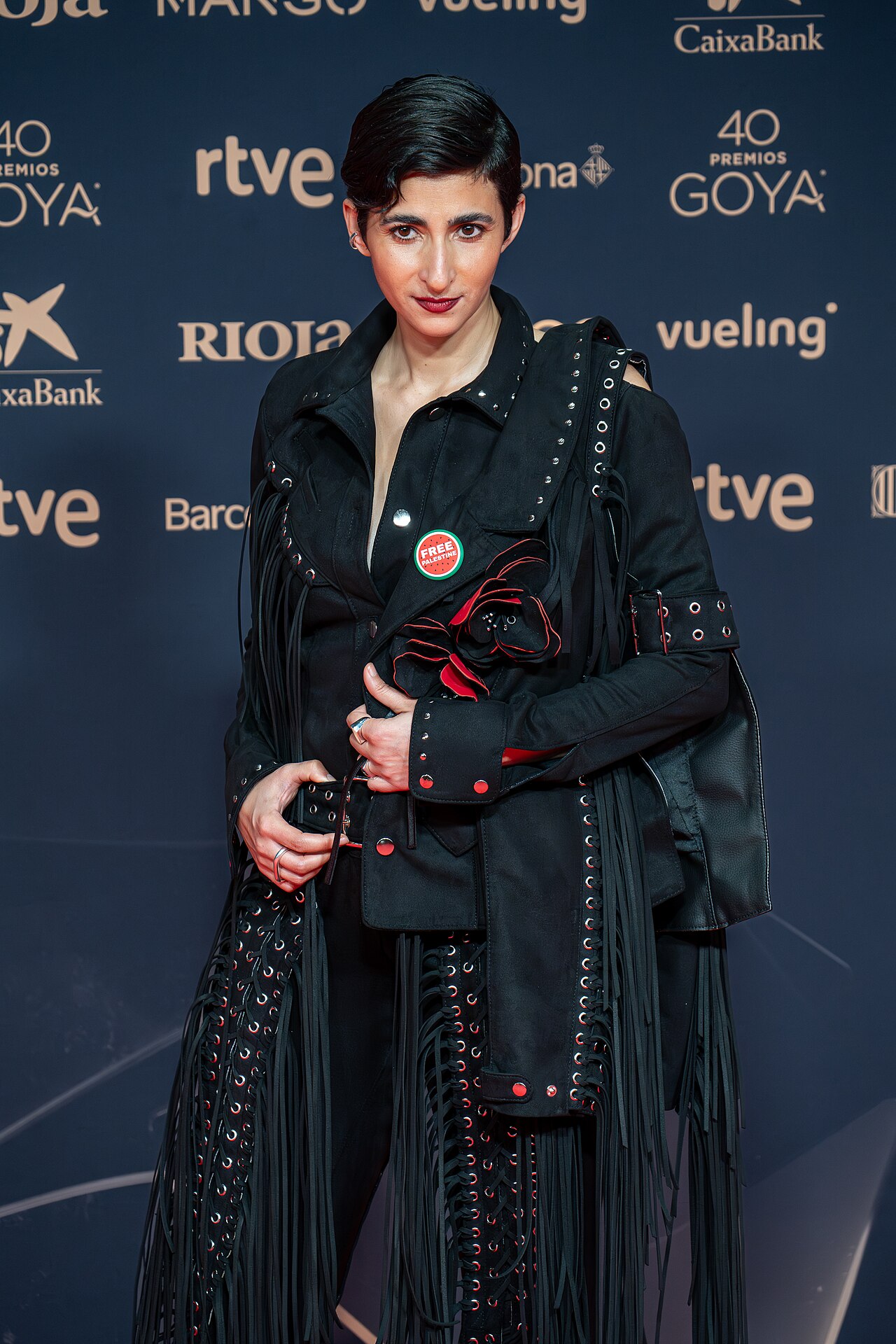 Alba Flores at Red Carpet of Goya Awards 2026 in Barcelona