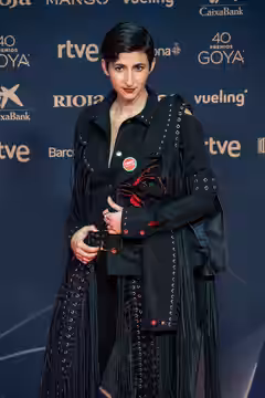 Alba Flores at Red Carpet of Goya Awards 2026 in Barcelona