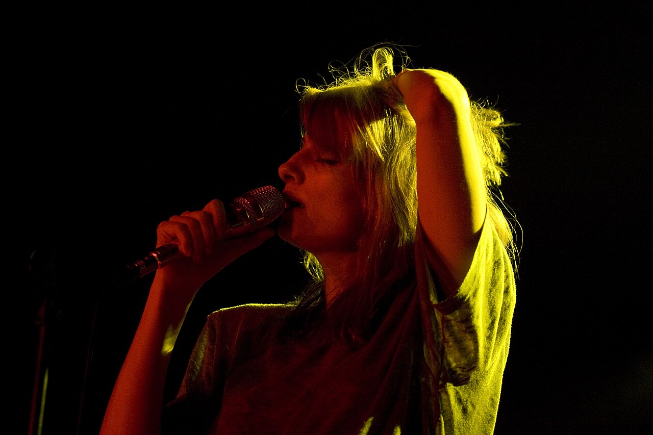Najwa Nimri en un concierto en 2010