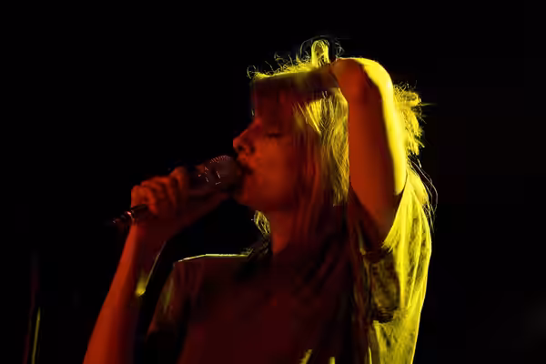 Najwa Nimri en un concierto en 2010