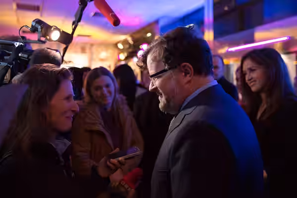 Kenneth Lonergan at the opening evening of the Vienna International Film Festival 2016 at Gartenbaukino in Vienna.